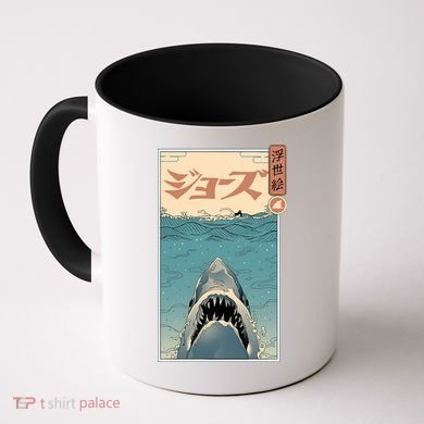 Shark Ukiyo Coffee Mug