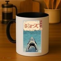 Shark Ukiyo Coffee Mug thumb 4