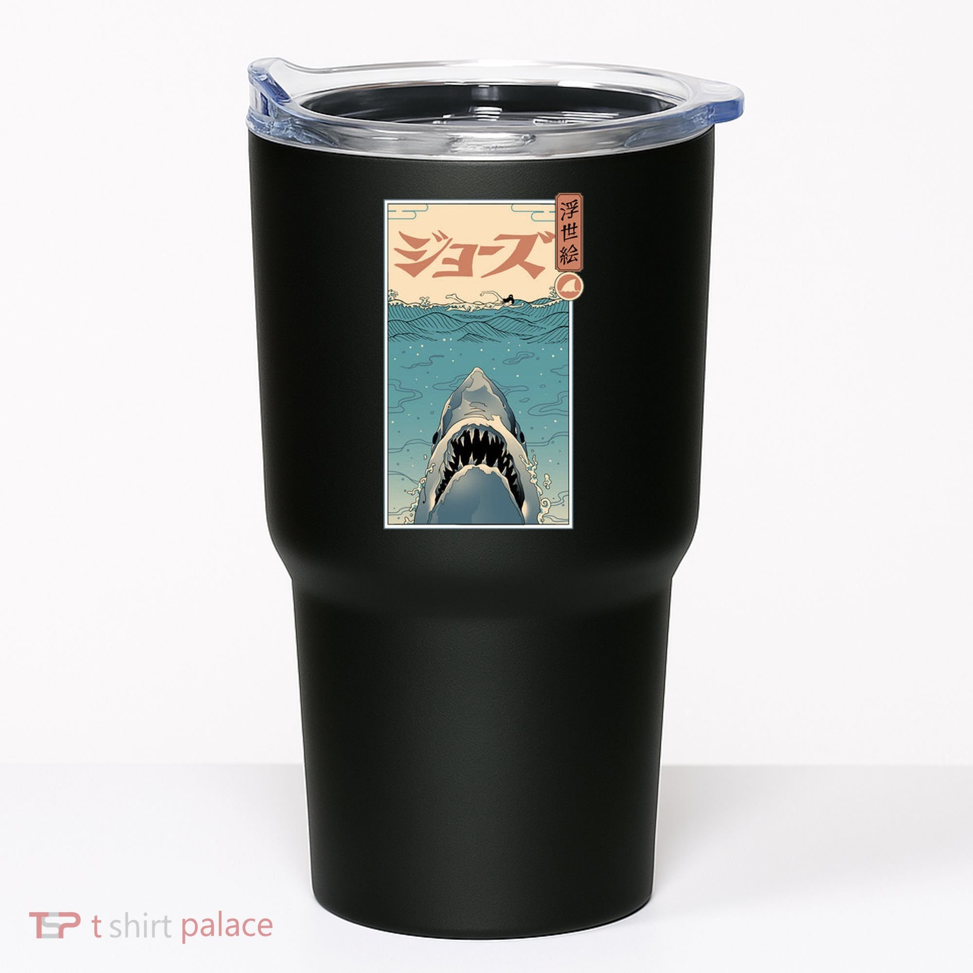 Shark Ukiyo Tumbler