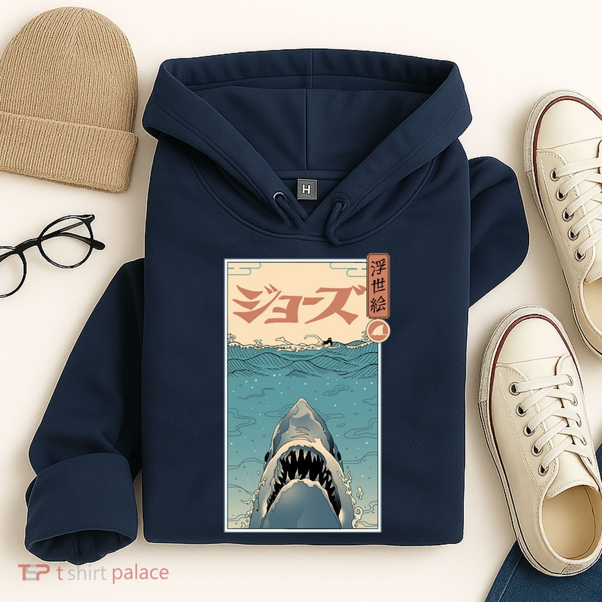 Shark Ukiyo Hoodie