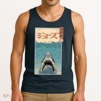 Shark Ukiyo Tank Top thumb 3