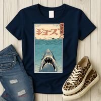 Shark Ukiyo Women's T-Shirt thumb 3