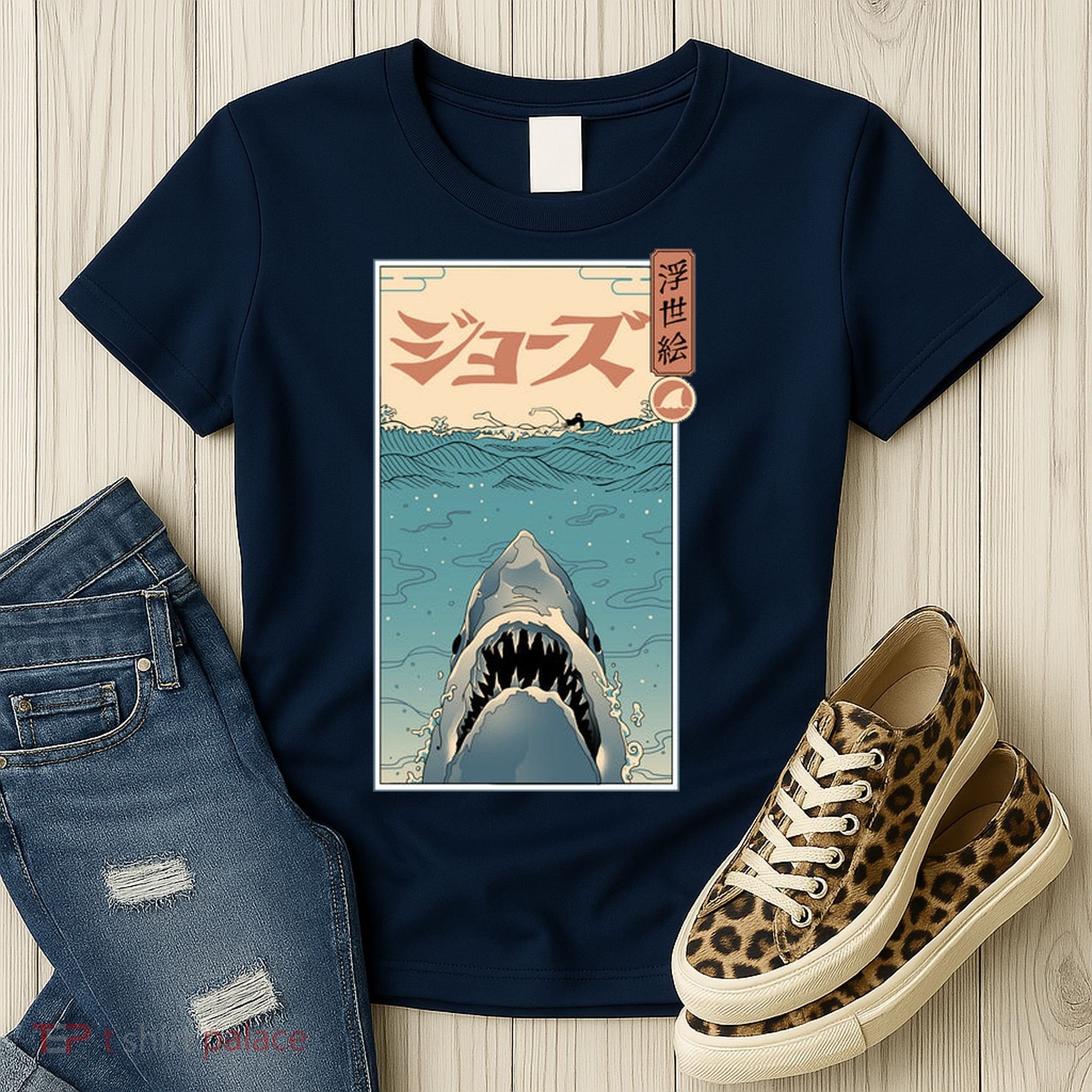 Shark Ukiyo Women's T-Shirt