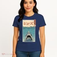 Shark Ukiyo Women's T-Shirt thumb 4