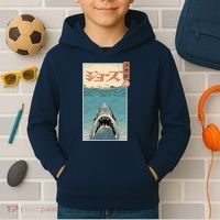 Shark Ukiyo Kids Hoodie thumb 2