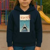 Shark Ukiyo Kids Hoodie thumb 3