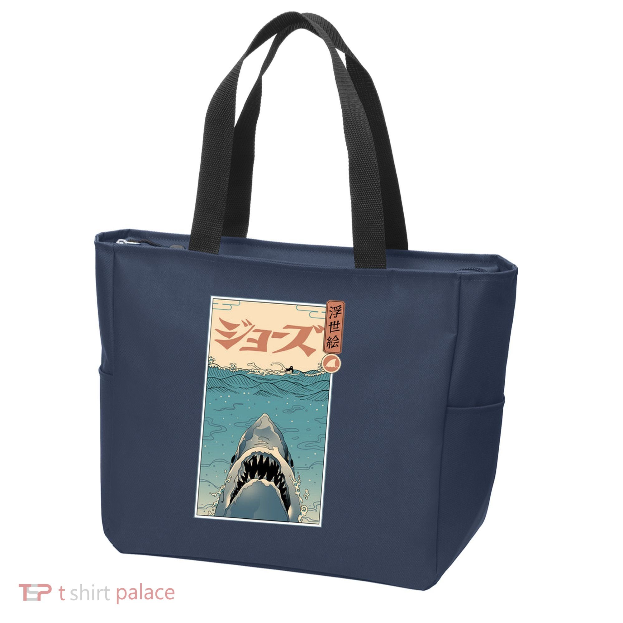 Shark Ukiyo Tote Bag