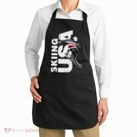 Skiing USA Support The Team USA Flag Ski Apron thumb 2