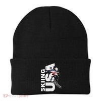 Skiing USA Support The Team USA Flag Ski Beanie thumb 0