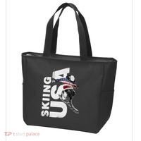 Skiing USA Support The Team USA Flag Ski Tote Bag thumb 3