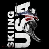 Skiing Usa Support The Team Cool Gift Usa Flag Ski Funny Gift Coffee Mug thumb 5