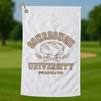 Sourdough University Golf Towel thumb 1