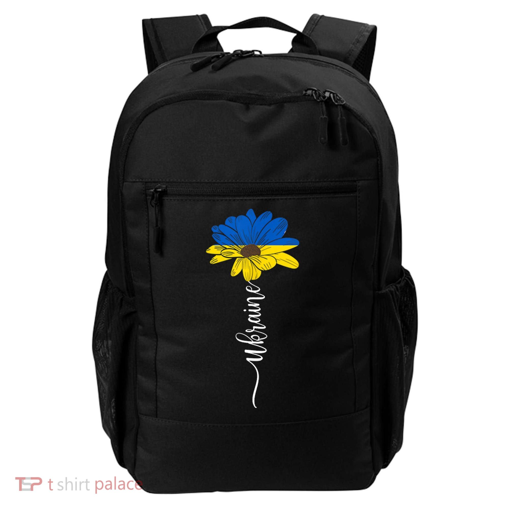 Support Ukraine Sunflower Backpack
