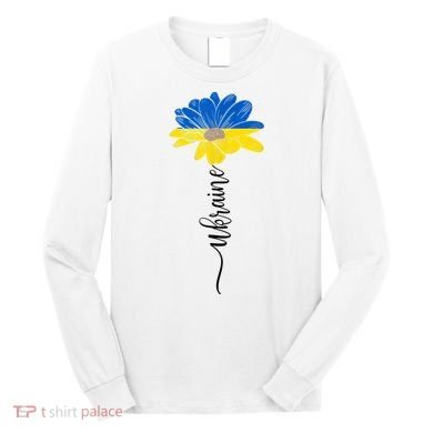 Support Ukraine Sunflower Long Sleeve Shirt