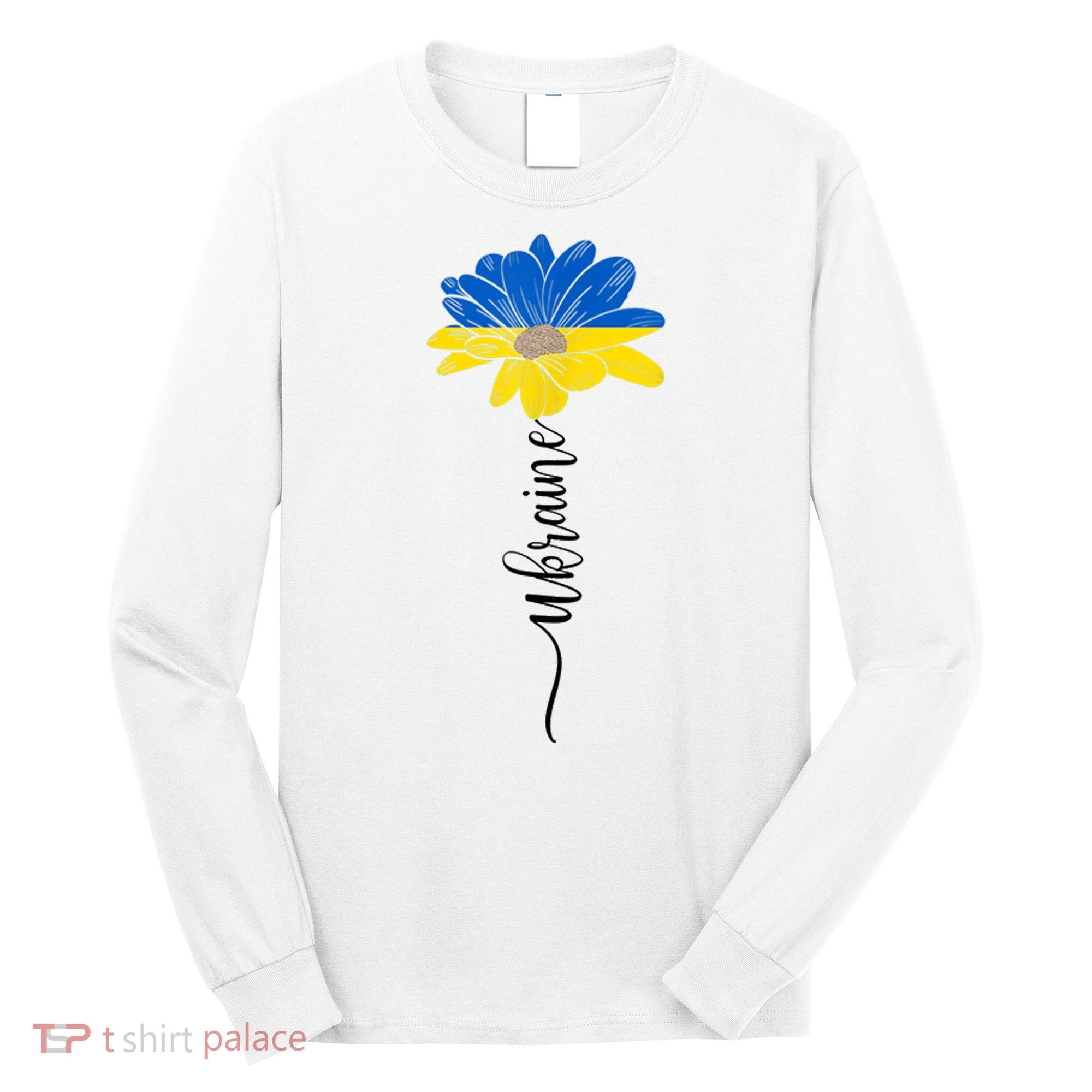 Support Ukraine Sunflower Long Sleeve Shirt