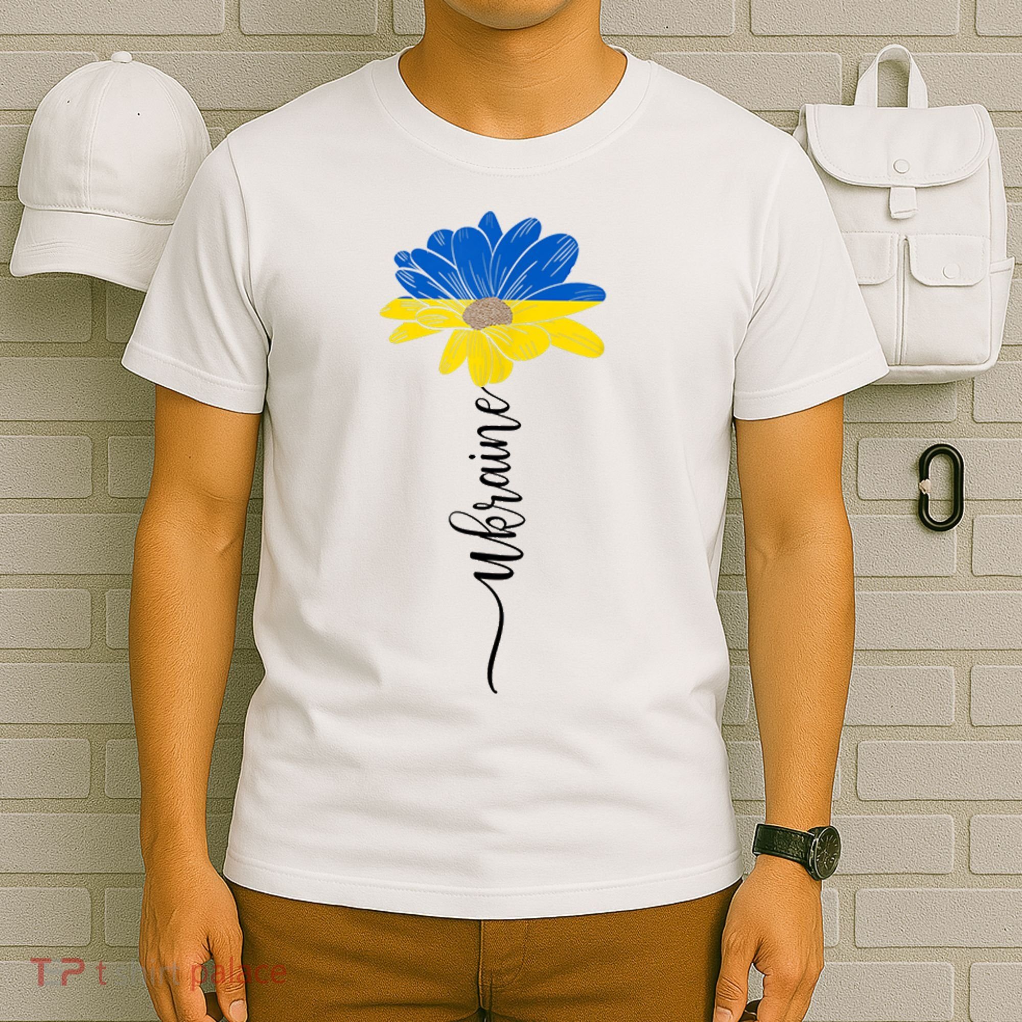 Support Ukraine Sunflower T-Shirt