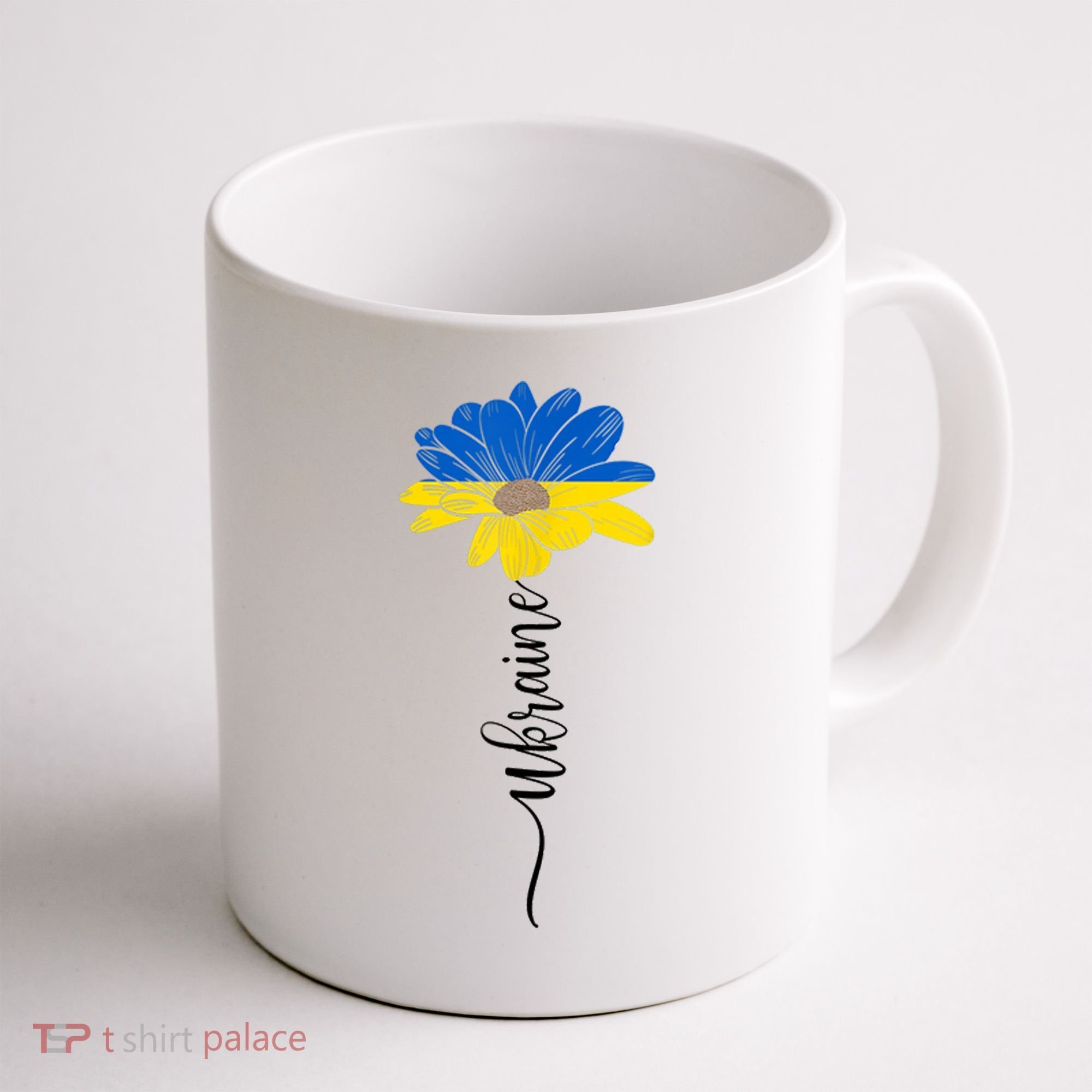Support Ukraine Sunflower Coffee Mug