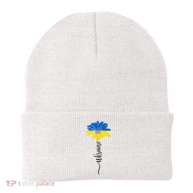 Support Ukraine Sunflower Beanie