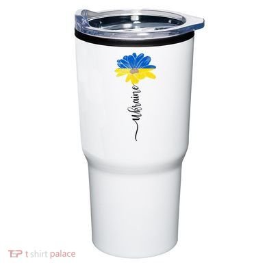 Support Ukraine Sunflower Tumbler