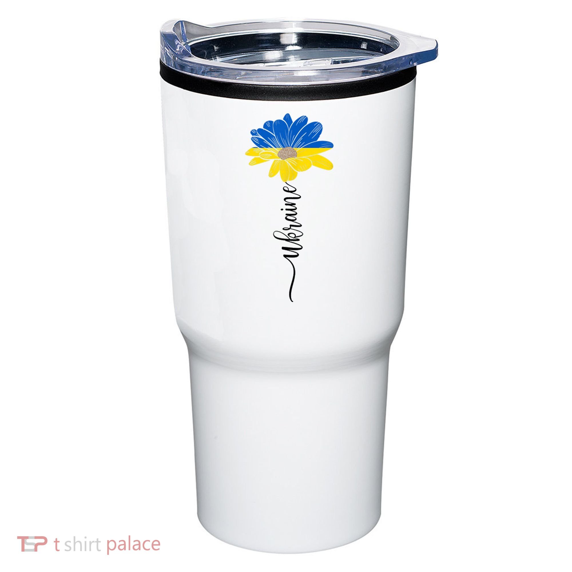Support Ukraine Sunflower Tumbler