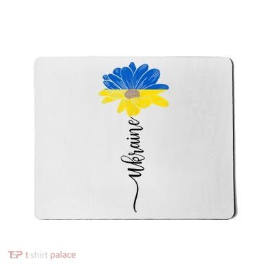 Support Ukraine Sunflower Mousepad