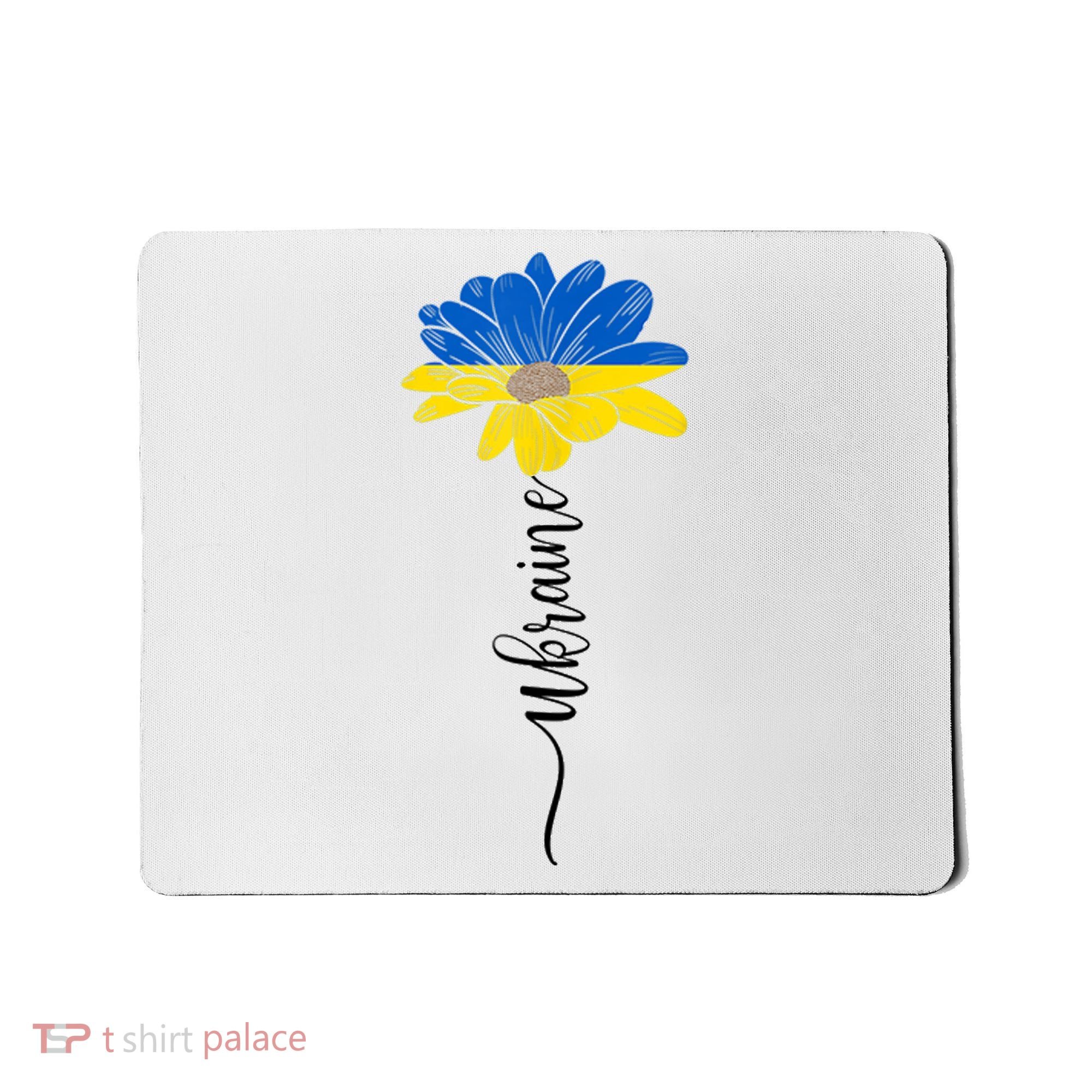 Support Ukraine Sunflower Mousepad