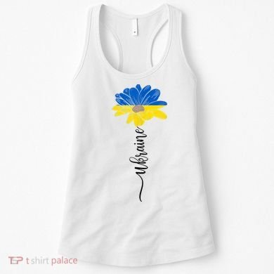 Support Ukraine Sunflower Women's Tank Top