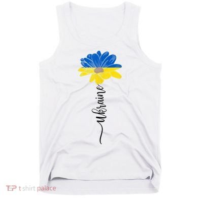 Support Ukraine Sunflower Tank Top