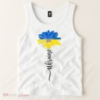 Support Ukraine Sunflower Tank Top thumb 2