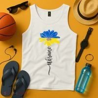 Support Ukraine Sunflower Tank Top thumb 4
