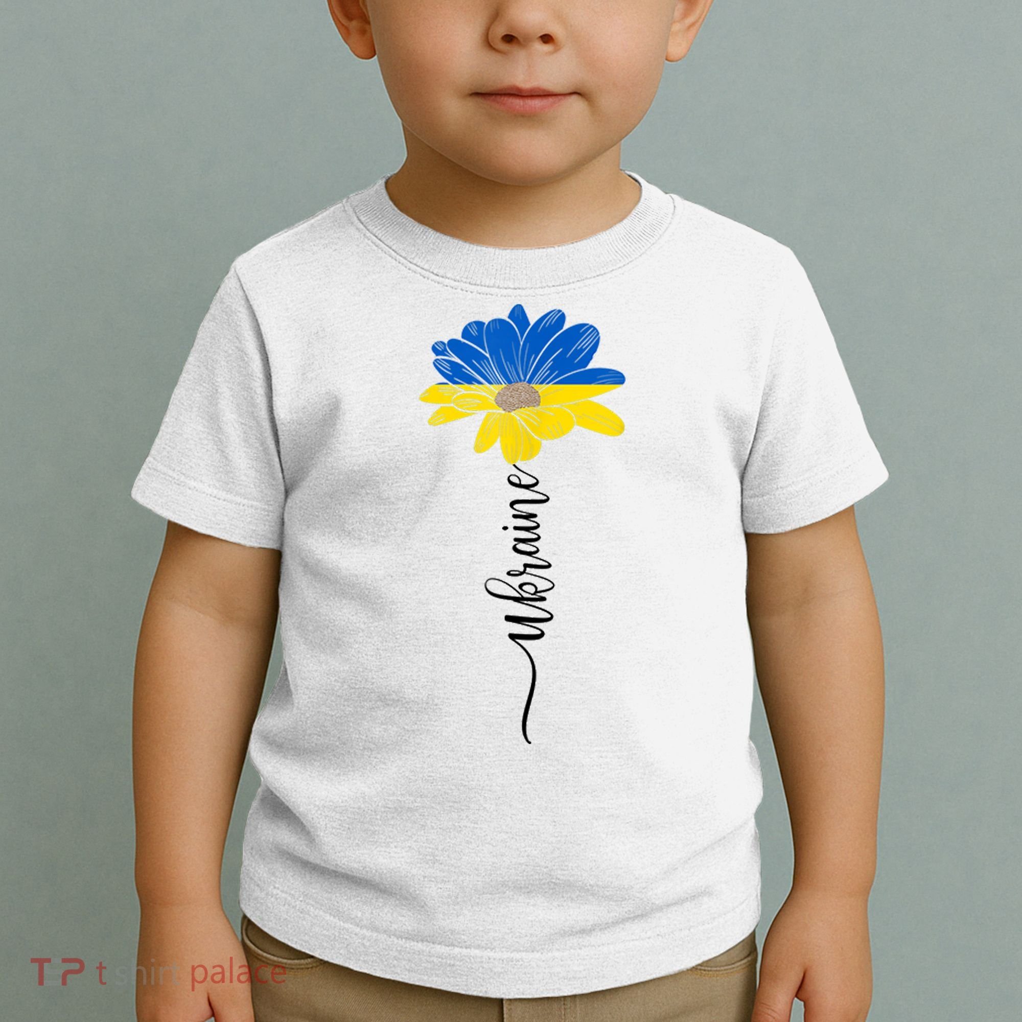 Support Ukraine Sunflower Toddler T-Shirt