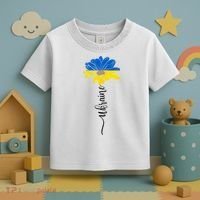 Support Ukraine Sunflower Toddler T-Shirt thumb 3