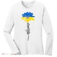 Support Ukraine Sunflower Women's Long Sleeve Shirt thumb 0