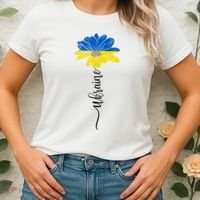 Support Ukraine Sunflower Women's T-Shirt thumb 2