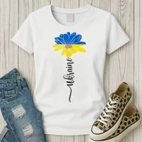 Support Ukraine Sunflower Women's T-Shirt thumb 3