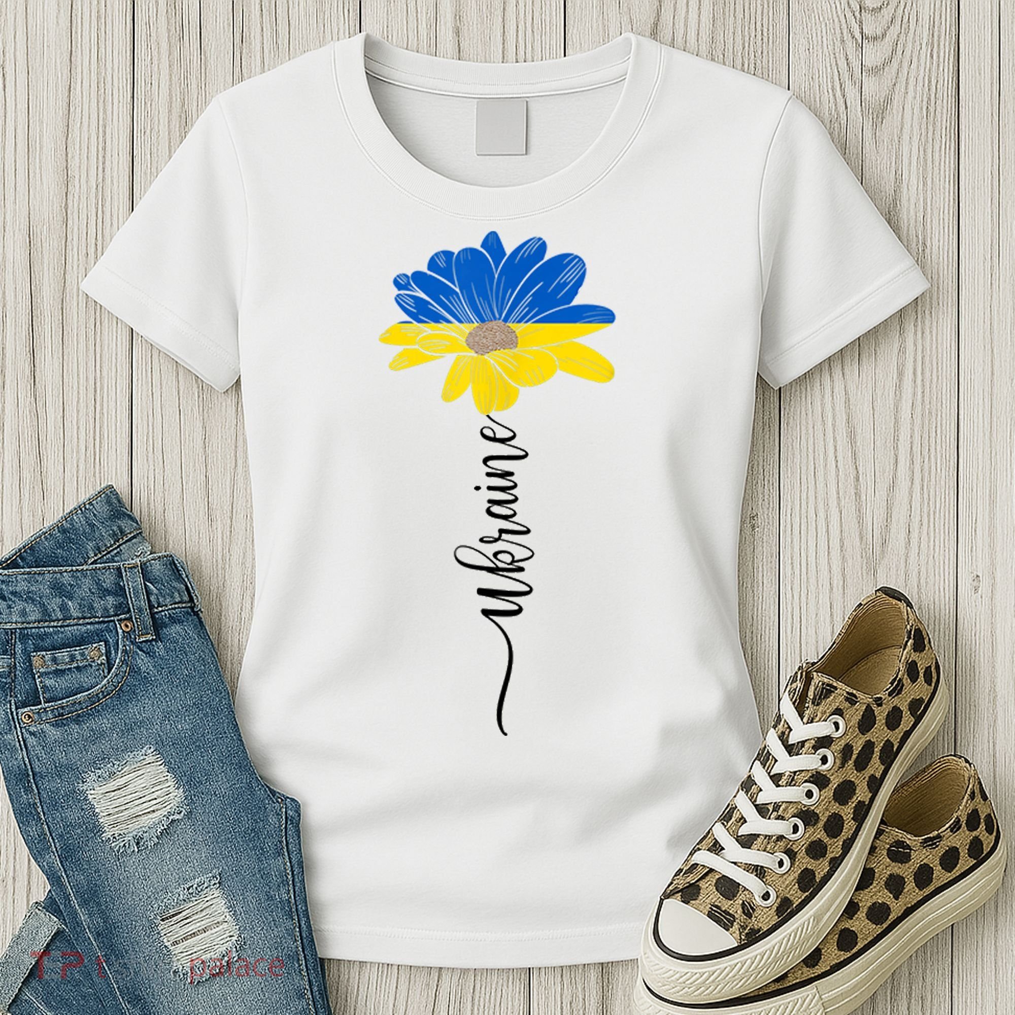 Support Ukraine Sunflower Women's T-Shirt