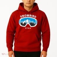Snowbird Utah Ski Snowboard Goggles Snow Mountain Hoodie thumb 2