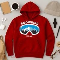 Snowbird Utah Ski Snowboard Goggles Snow Mountain Hoodie thumb 3