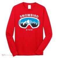 Snowbird Utah Ski Snowboard Goggles Snow Mountain Long Sleeve Shirt thumb 0