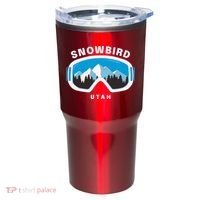 Snowbird Utah Ski Snowboard Goggles Snow Mountain Tumbler thumb 0