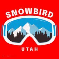 Snowbird Utah Ski Snowboard Goggles Snow Mountain Women's Tank Top thumb 5