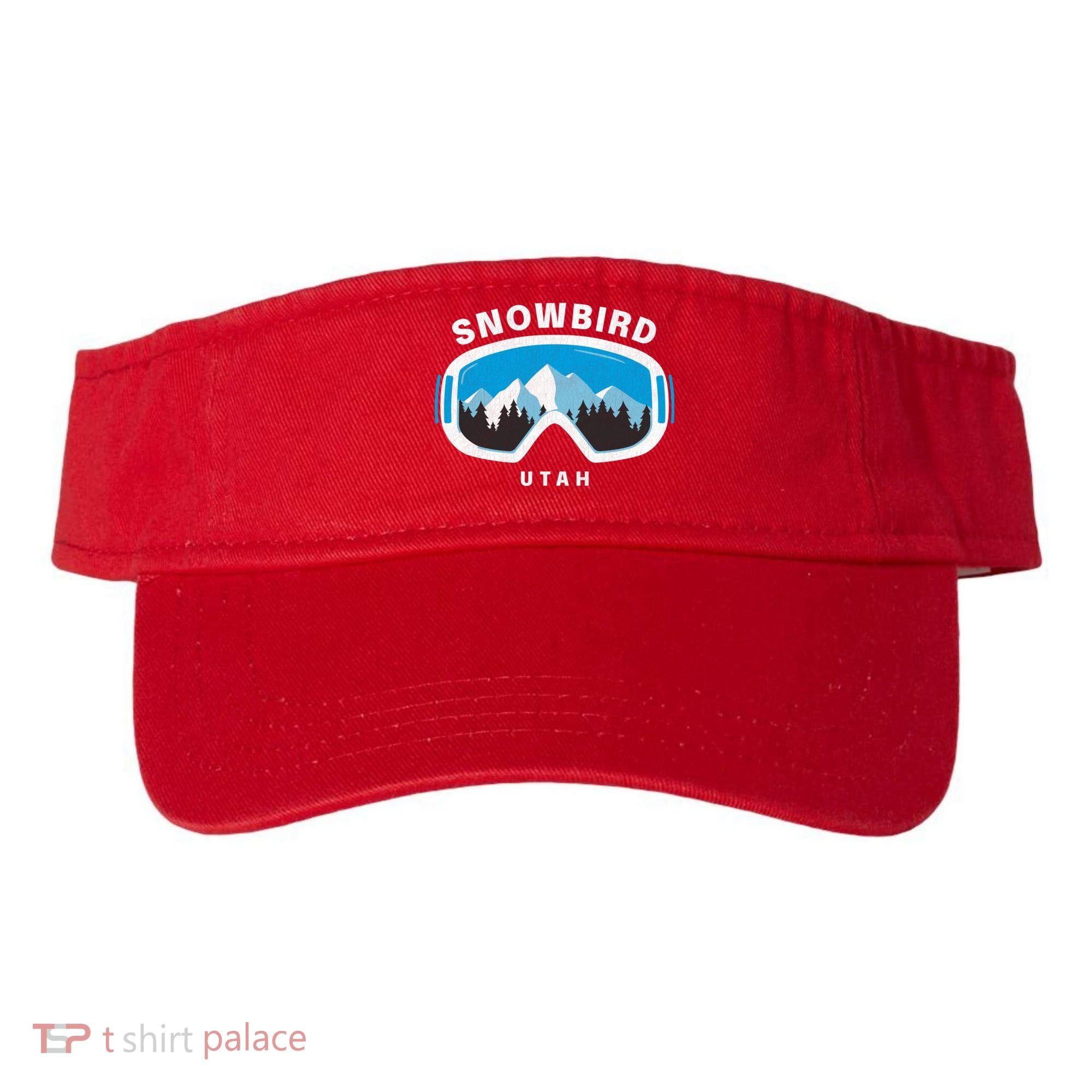 Snowbird Utah Ski Snowboard Goggles Snow Mountain Visor
