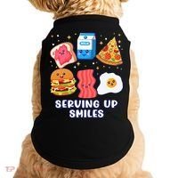 Serving Up Smiles Lunch Lady Doggie Tank thumb 0