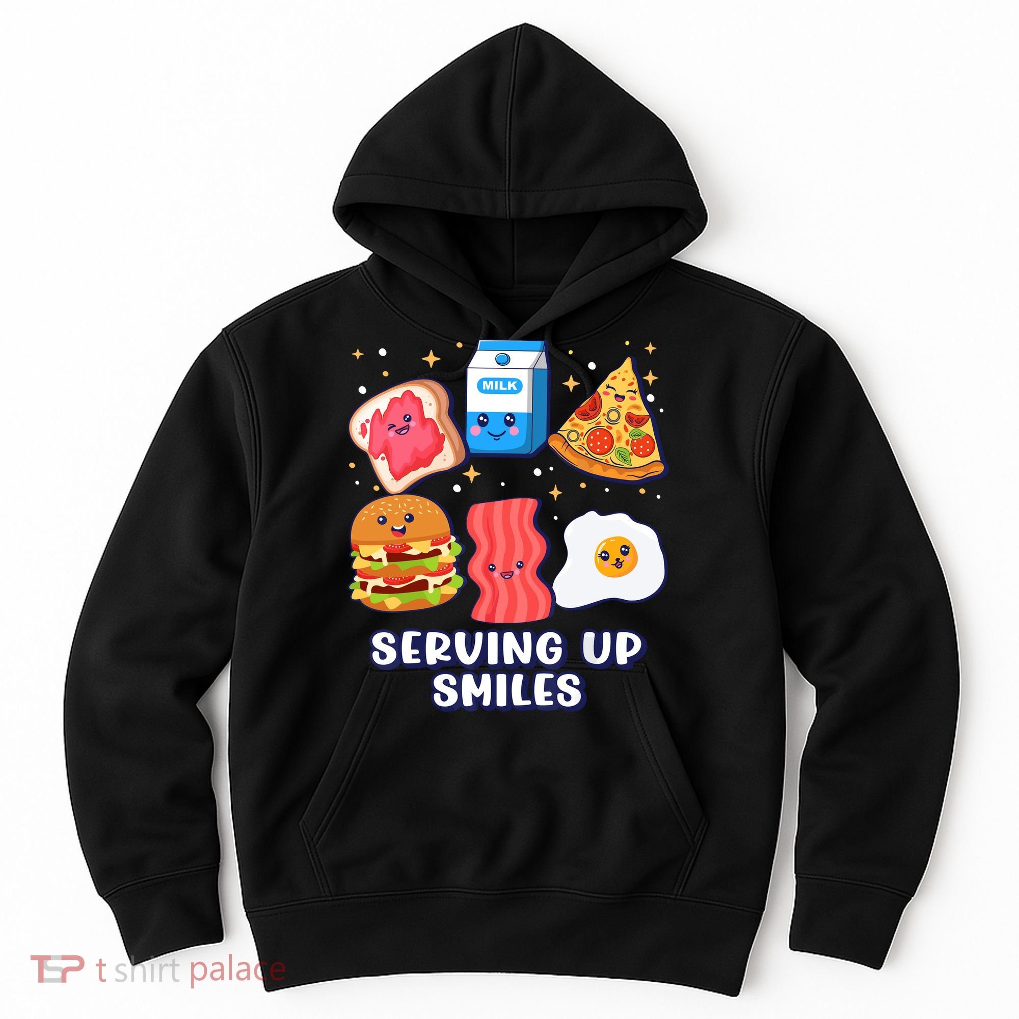Serving Up Smiles Lunch Lady Hoodie