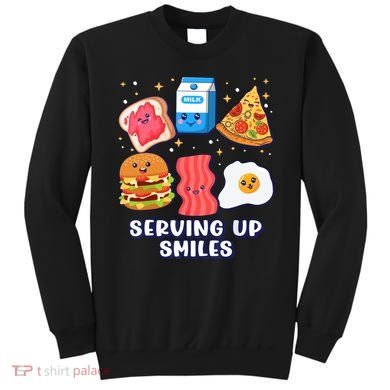 Serving Up Smiles Lunch Lady Sweatshirt