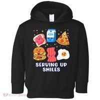 Serving Up Smiles Lunch Lady Toddler Hoodie thumb 0