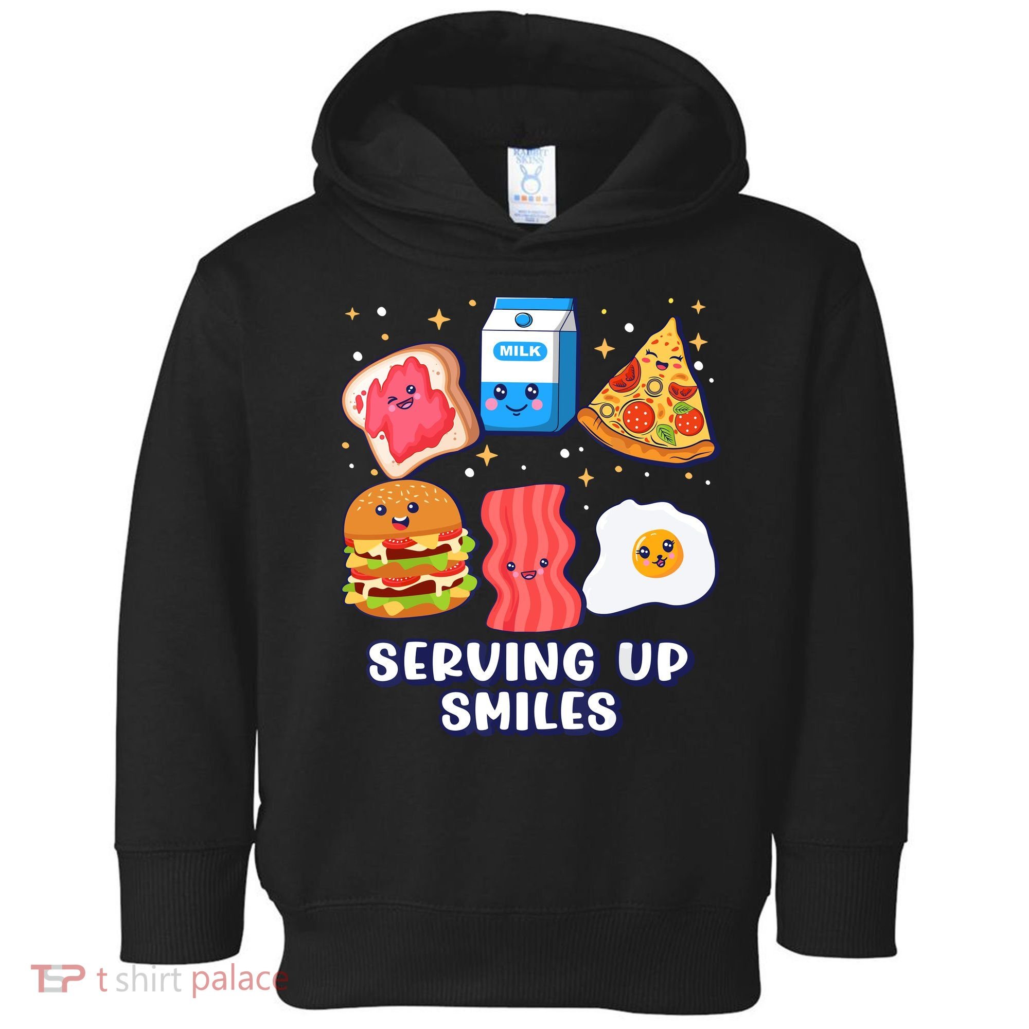 Serving Up Smiles Lunch Lady Toddler Hoodie