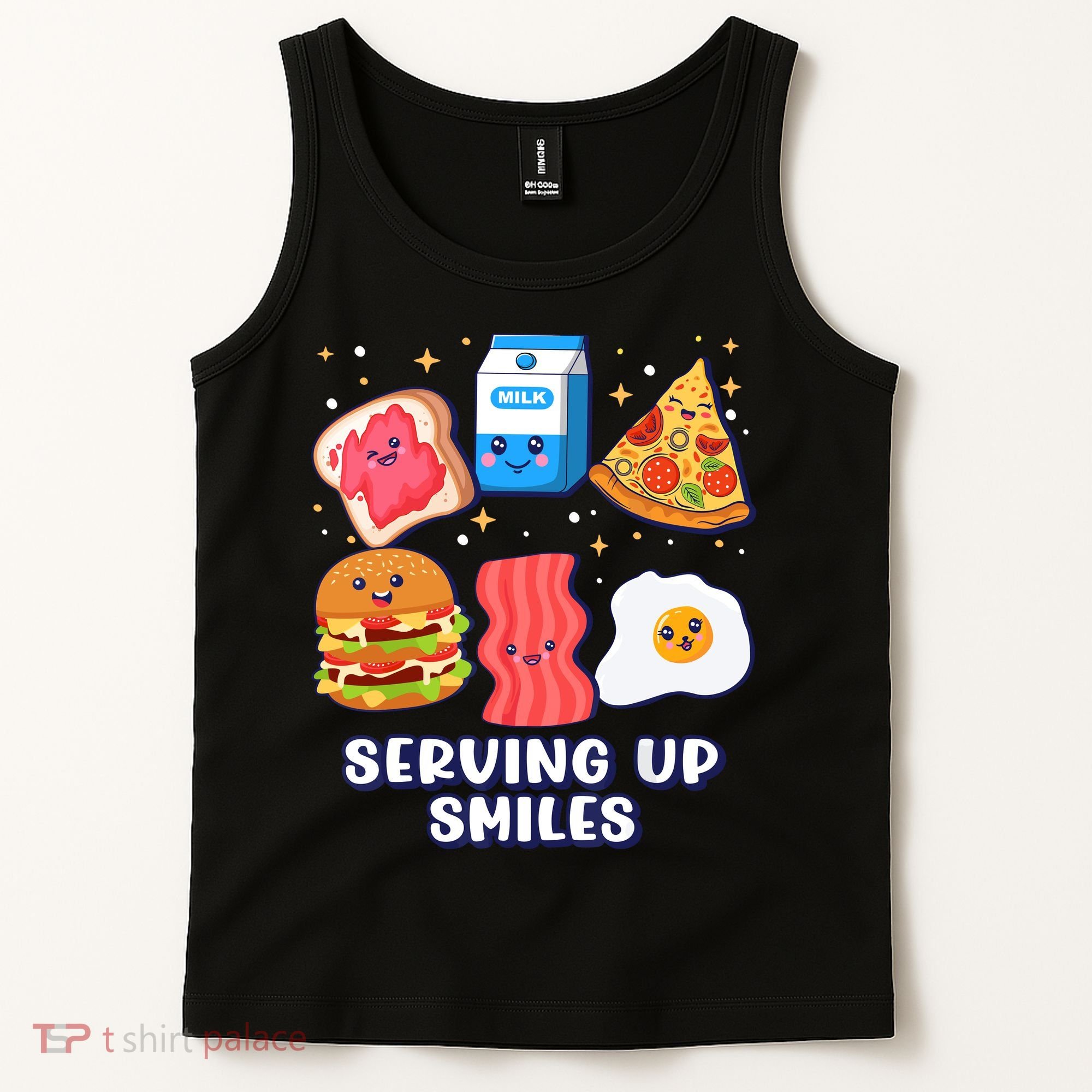 Serving Up Smiles Lunch Lady Tank Top