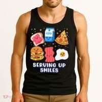 Serving Up Smiles Lunch Lady Tank Top thumb 3