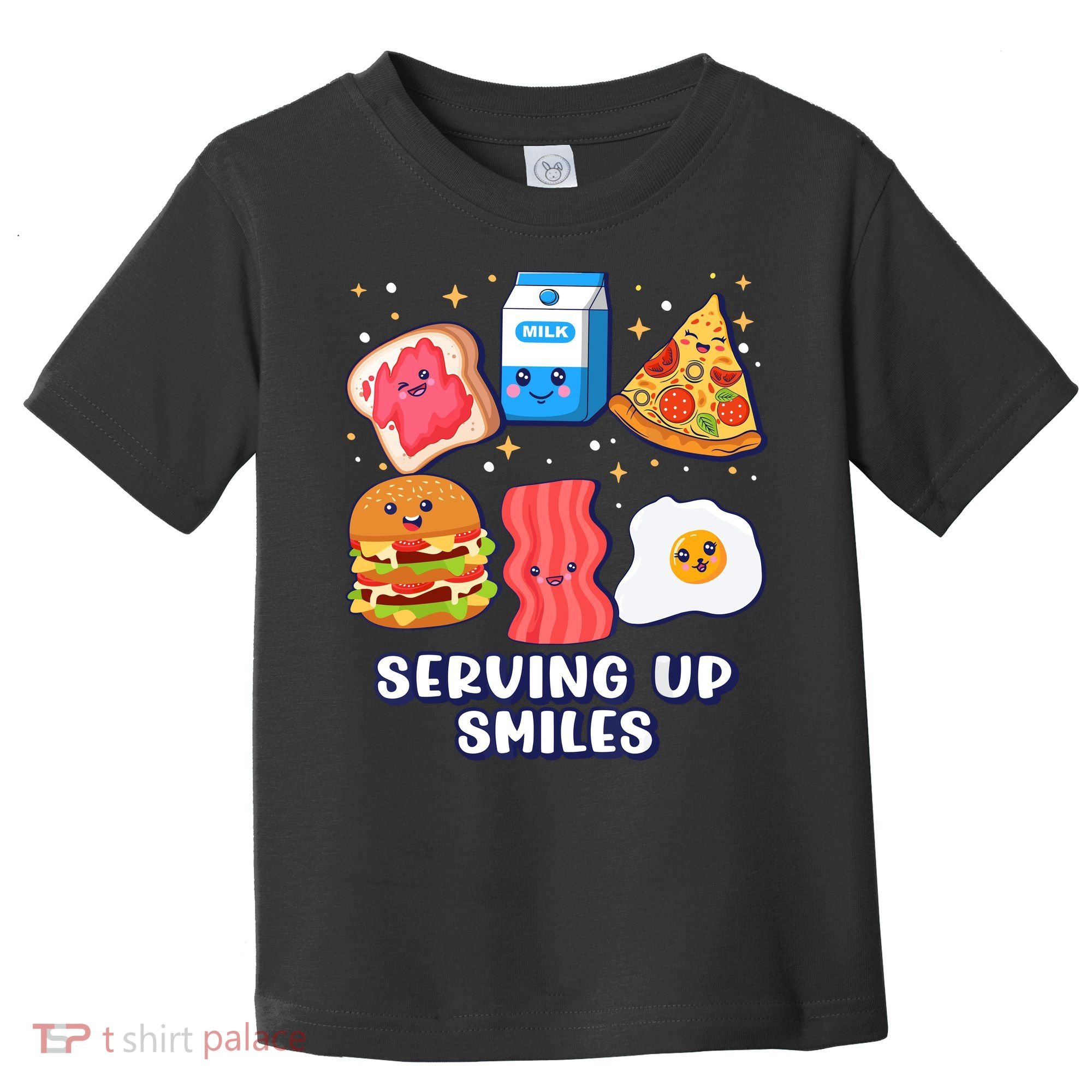 Serving Up Smiles Lunch Lady Toddler T-Shirt